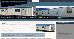 Desktop Screenshot of airlinemobileoffices.com